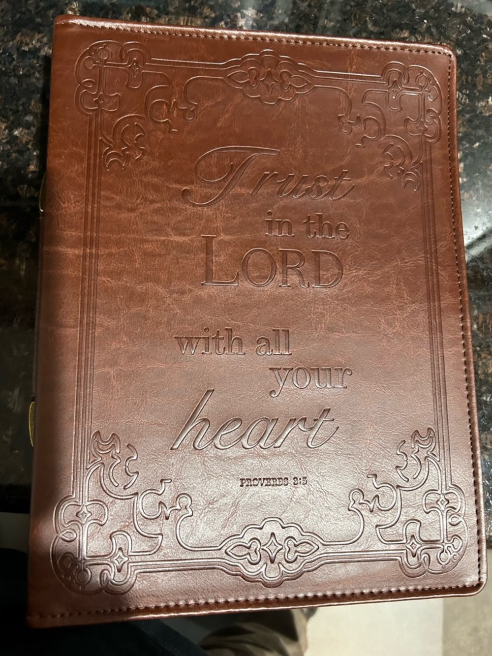 Bible Cover/Carrier w/handle